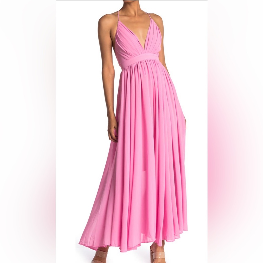 MEGHAN LA Enchanted Garden Maxi Dress
